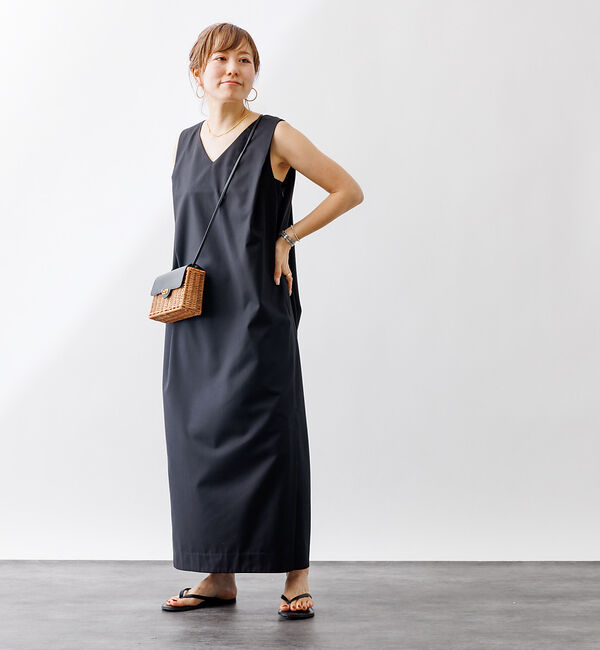 Rouge vif「バックドレープワンピース」|ワンピース|