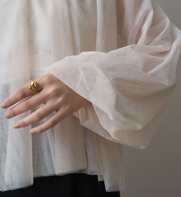 Rouge vif「【一部店舗限定】3wayオフショルチュールブラウス」|シャツ・ブラウス|