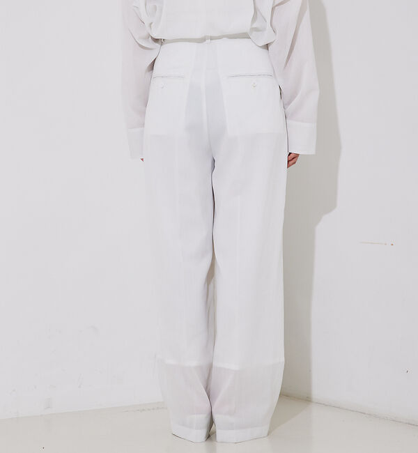 Rouge vif「【セットアップ対応】エアリーボイルパンツ」|その他|