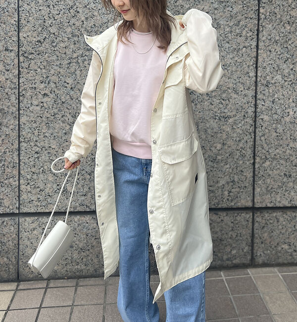 Rouge vif「【TAION/タイオン】ナイロン フード コート / ノンダウン ミリタリー【W」|ブルゾン・スタジャン|