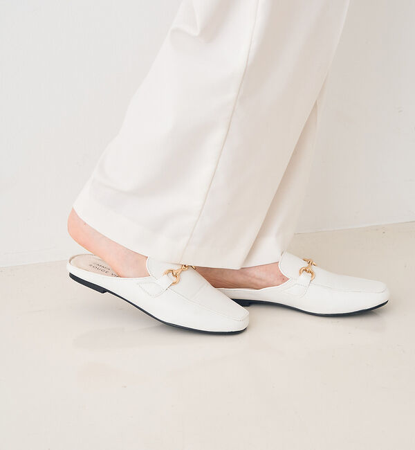 Rouge vif「【一部店舗限定】ビット付きスリッポンローファー」|ローファー|