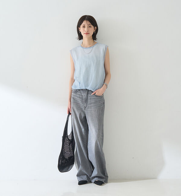 Rouge vif「レイヤードニットプルオーバーTシャツ」|ニット・セーター|