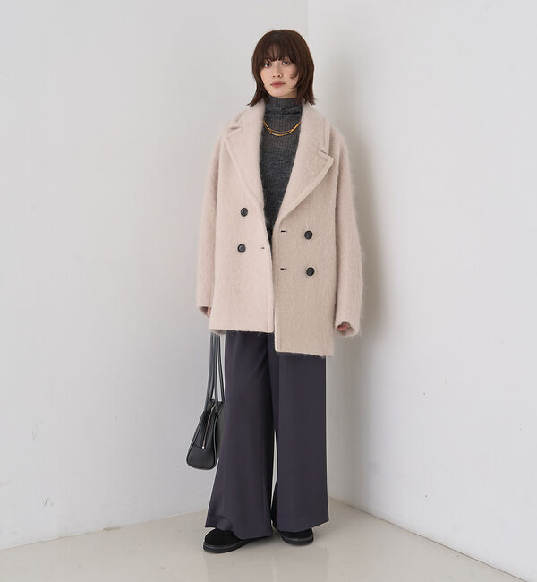 Rouge vif「【人気追加】ストレッチダンボールタックワイドパンツ」|その他|