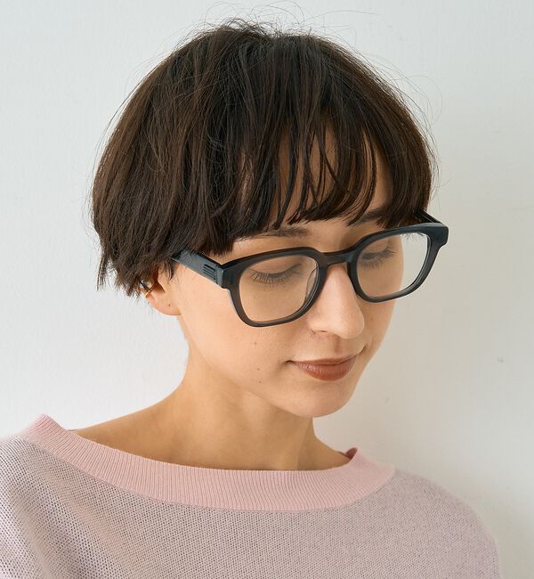 Rouge vif「【SEESON／シーズン】THE PAPER KNIFE 01 スクエアフレーム」|メガネ|