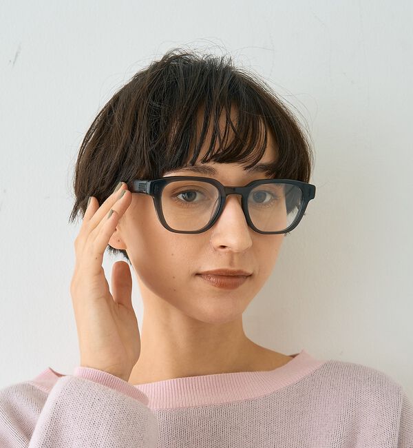 Rouge vif「【SEESON／シーズン】THE PAPER KNIFE 01 スクエアフレーム」|メガネ|