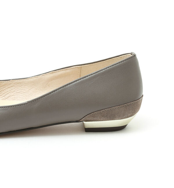 AU BANNISTER「【累計1万足突破】ボロネーゼ カッター フラットパンプス」|パンプス|