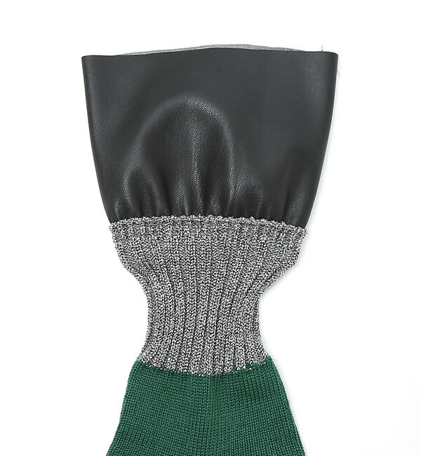 AU BANNISTER「●FAKUI ラメカラーブロックフェイクレザーソックス」|その他|