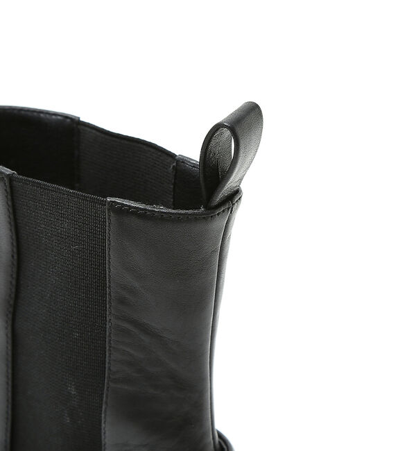 AU BANNISTER「【スノーソール】変形サイドゴアヒールブーツ」|ショートブーツ|