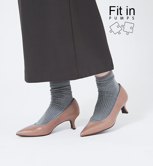AU BANNISTER「【Fit in PUMPS】プレーンパンプス」|パンプス|スモークピンク