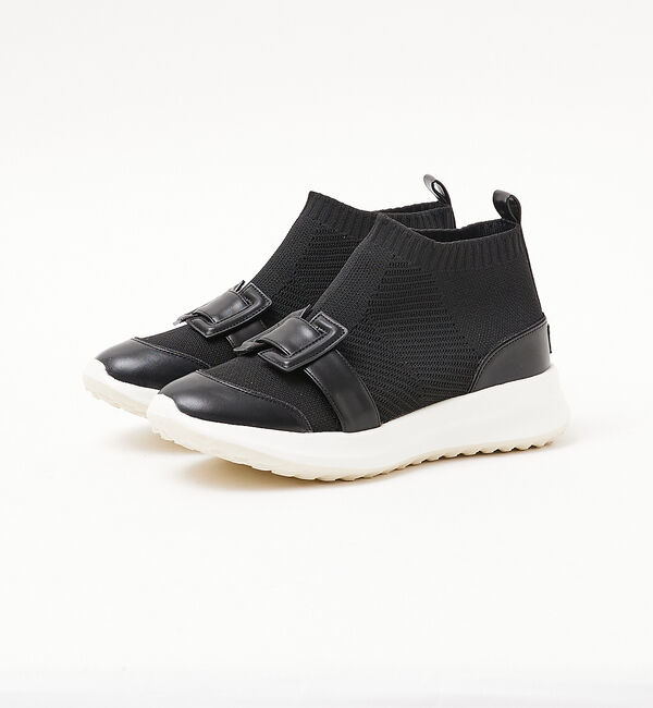 AU BANNISTER「【最高スニーカー】モチーフ付きストレッチシューズ」|スニーカー|