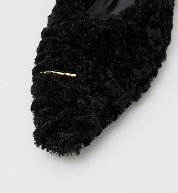 AU BANNISTER「メタルモチーフ フラットパンプス」|パンプス|