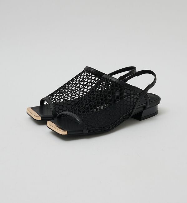 AU BANNISTER「メタルトゥメッシュサンダル」|サンダル|