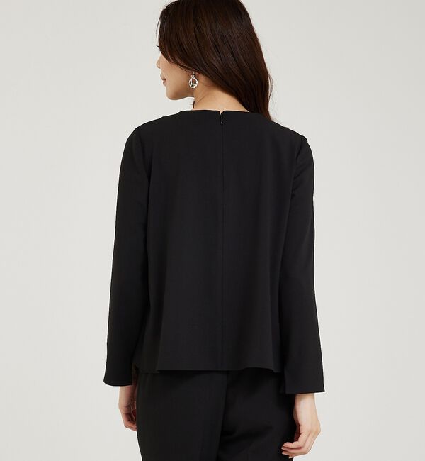 abahouse mavie「【エニデイカセット/上下２点セット】タックフレアーセットアップ/通勤/セミオケ」|スーツ|