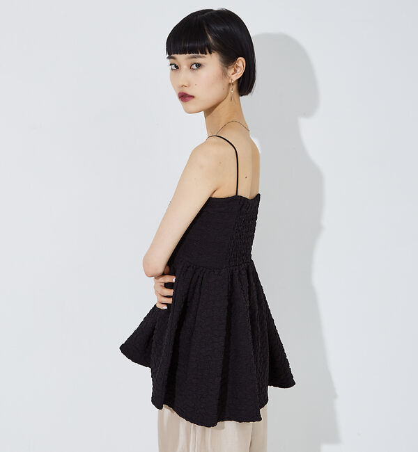 NOMINE「ふくれ ジャガード ビスチェ キャミソール」|キャミソール|