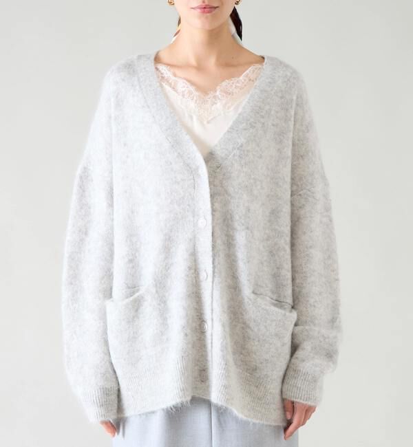 TIARA「アルパカMIXカーディガン」|カーディガン|