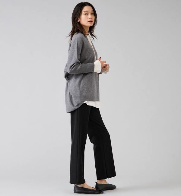 Liesse「【定番】カシミア混Vネックビッグニット」|ニット・セーター|