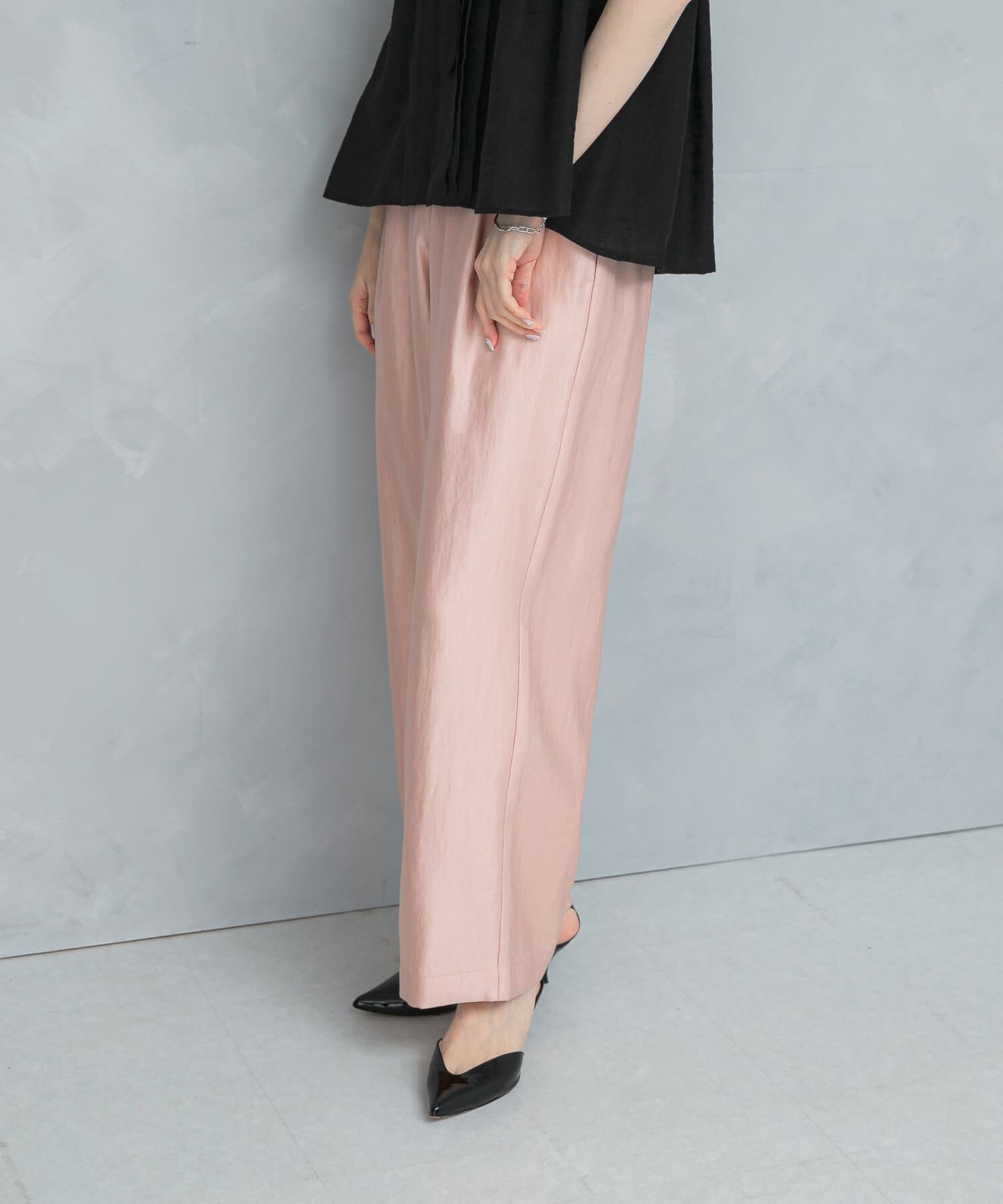 URBAN RESEARCH ROSSO「ブライトツイルイージーパンツ」|その他|