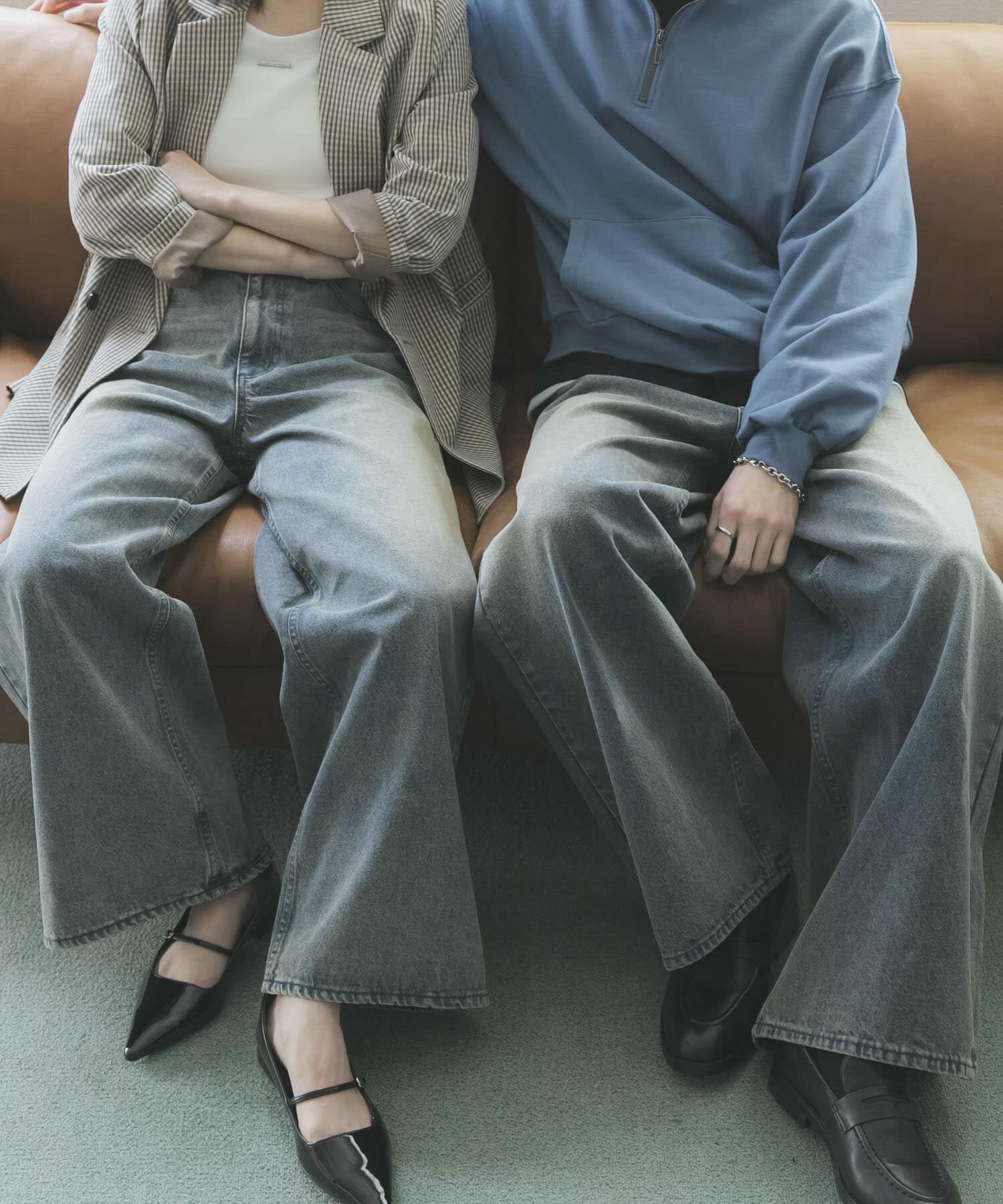 SENSE OF PLACE by URBAN RESEARCH「『一部WEB限定ｶﾗｰ』『ﾕﾆｾｯｸｽ』ｳﾞｨﾝﾃｰｼﾞﾗｲｸﾃﾞﾆﾑ 」|デニム|インディゴブルー