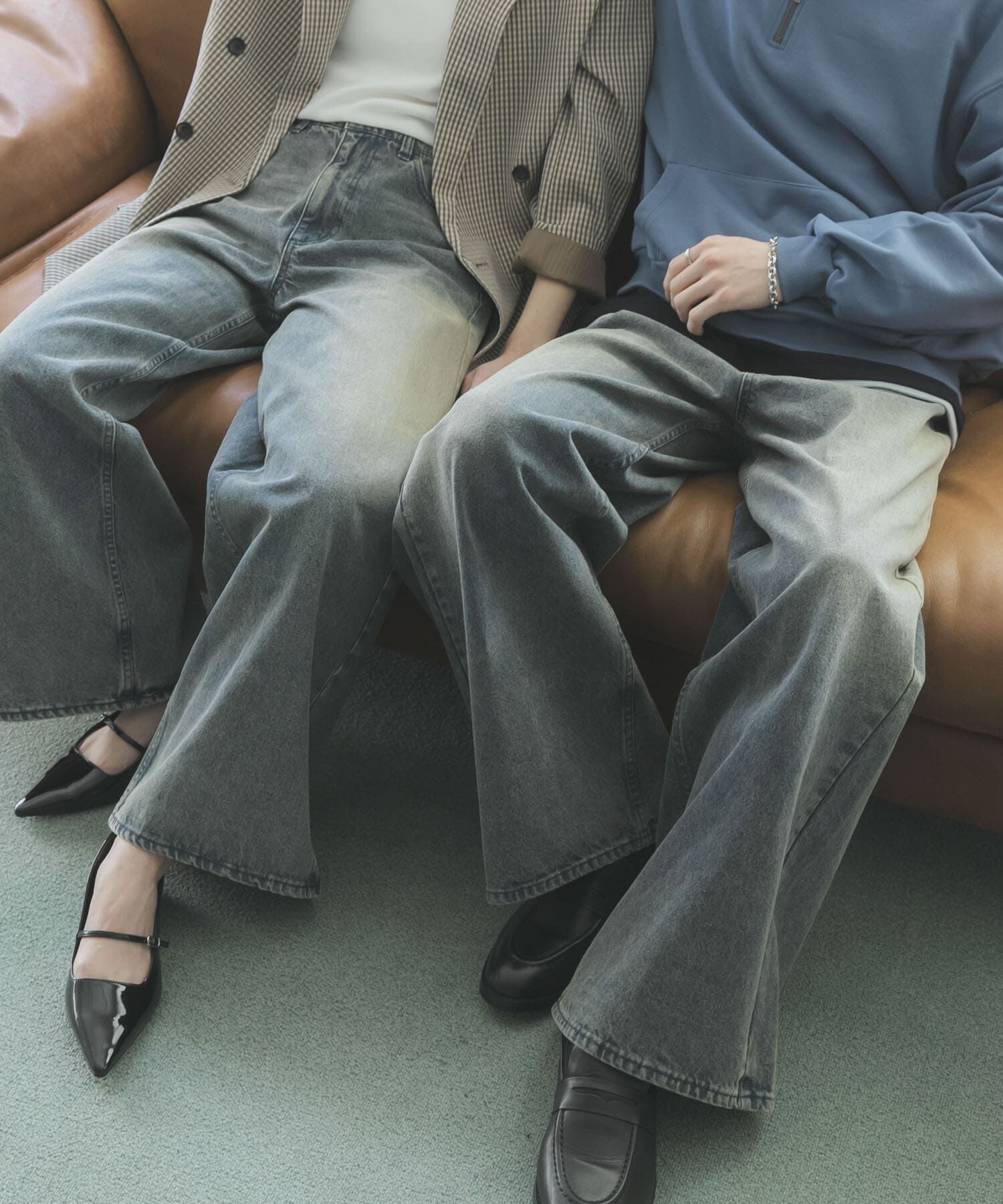 SENSE OF PLACE by URBAN RESEARCH「『一部WEB限定ｶﾗｰ』『ﾕﾆｾｯｸｽ』ｳﾞｨﾝﾃｰｼﾞﾗｲｸﾃﾞﾆﾑ 」|デニム|