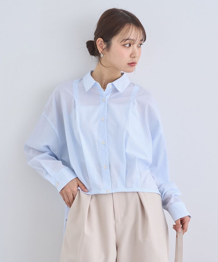 earth music&ecology「TRキュプラドロスロシャツ」|シャツ・ブラウス|