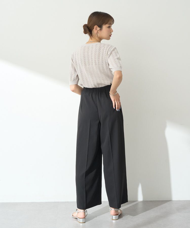 earth music&ecology「透かしニットプルオーバー」|ニット・セーター|