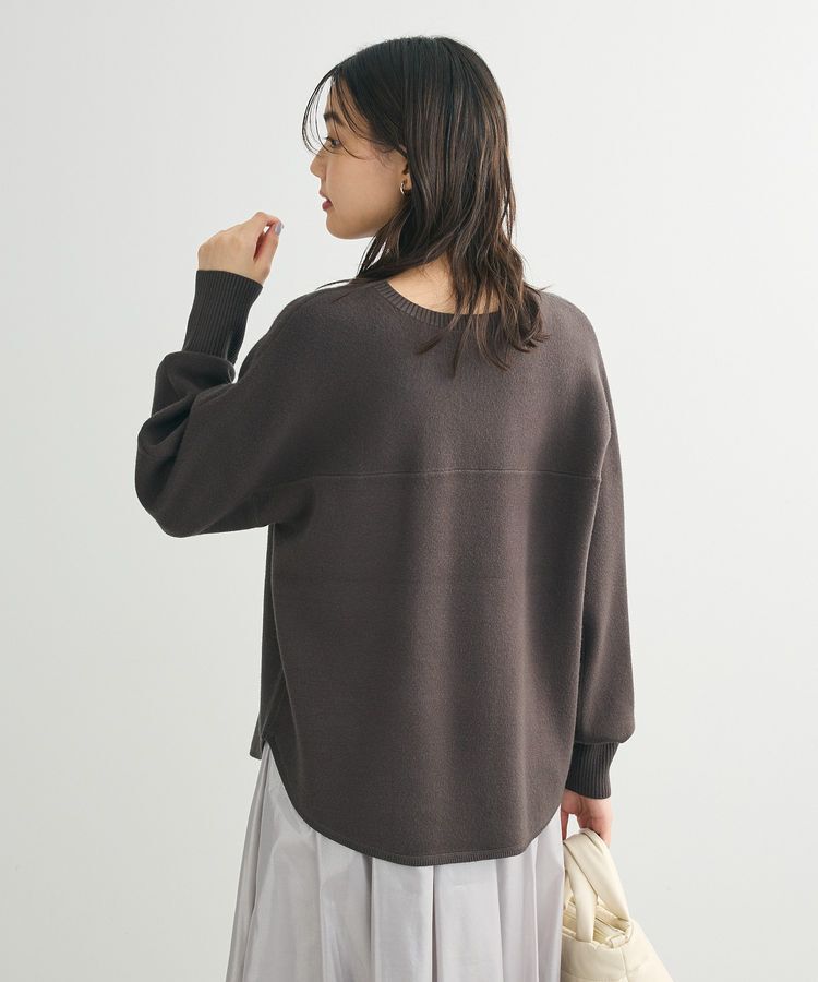 Green Parks「もちやわロゴニットプルオーバー」|ニット・セーター|