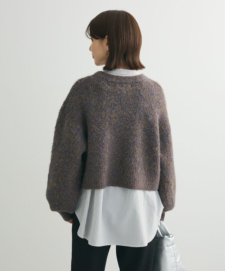 Green Parks「・ELENCARE DUE ミックスシャギーニット」|ニット・セーター|