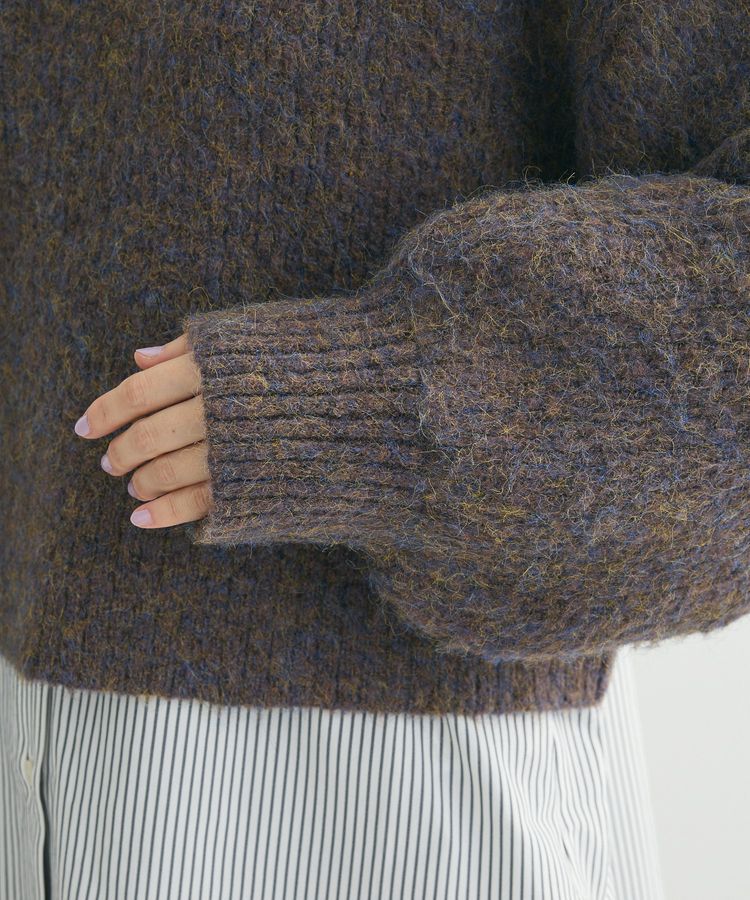 Green Parks「・ELENCARE DUE ミックスシャギーニット」|ニット・セーター|