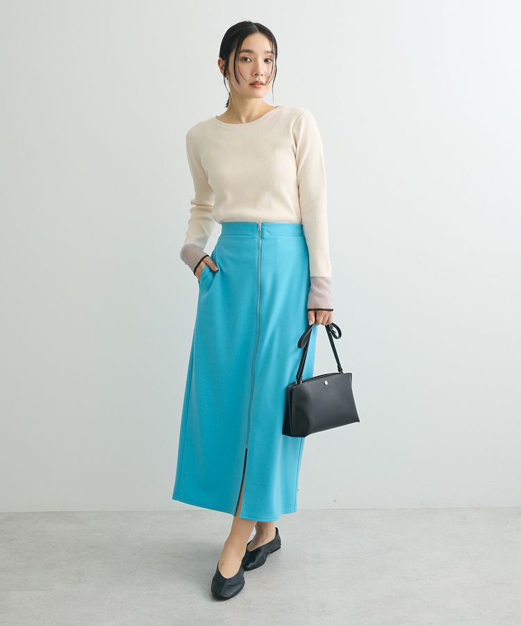 Green Parks「あったからくスレ フロントZIPスカート」|スカート|