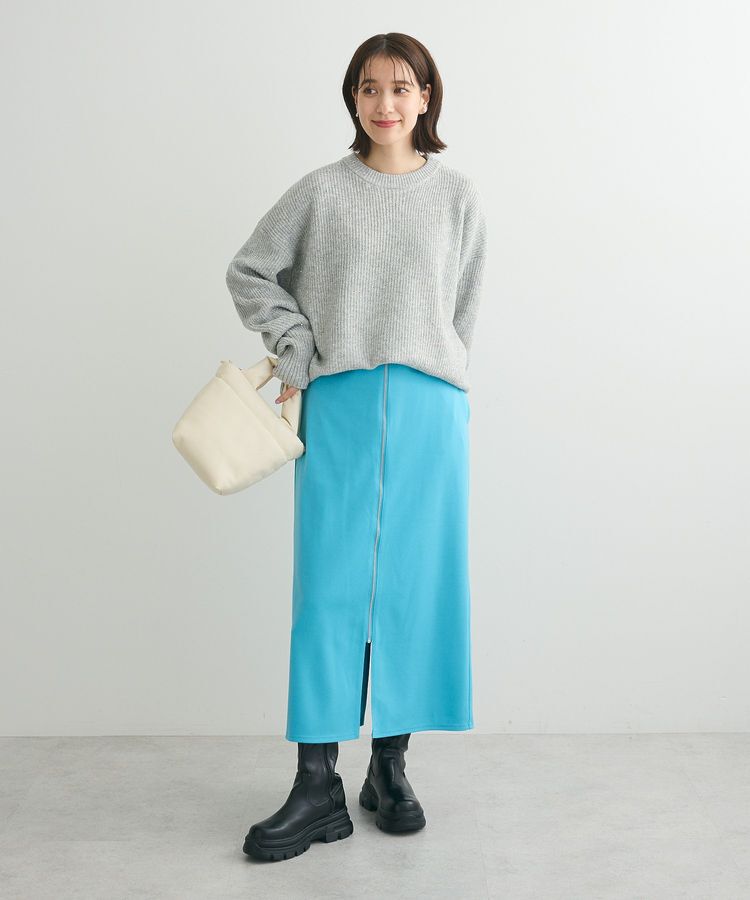 Green Parks「あったからくスレ フロントZIPスカート」|スカート|