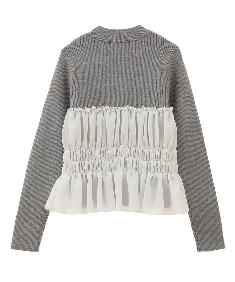 Green Parks「・swing by ビスチェレイヤーハイネックニット」|ニット・セーター|