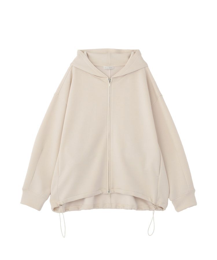 Green Parks「【OTONAパーカー】ダブルZIP裾ドロストパーカー」|スウェット・ジャージ|