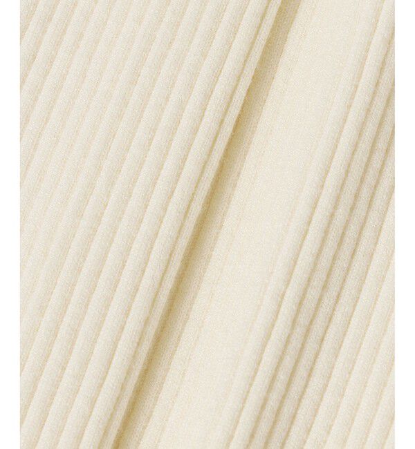 allureville「タフタバルーンスリーブコンビプルオーバー」|ニット・セーター|