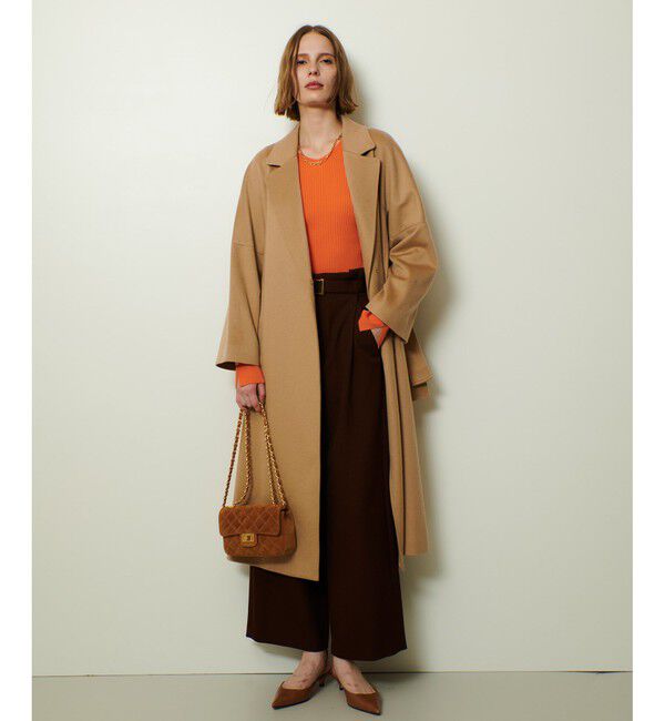 allureville「カシミヤビーバーコート」|ダッフルコート|