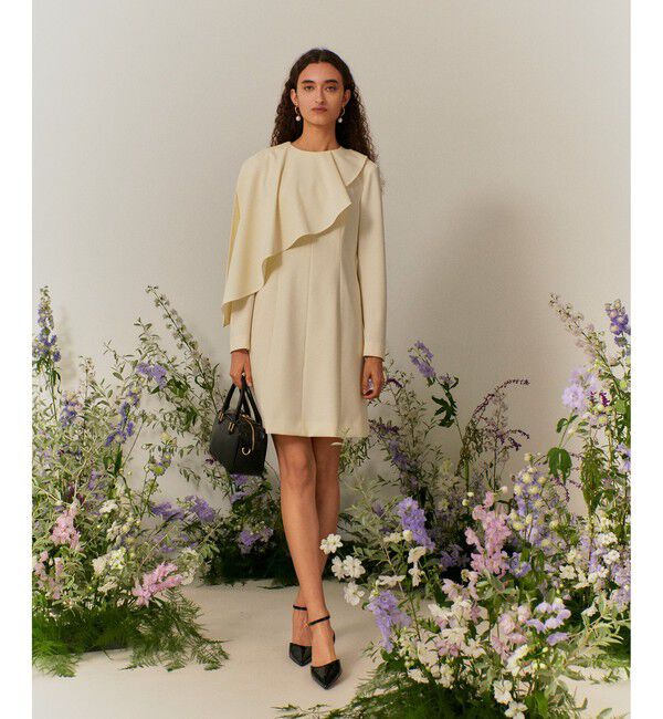 LOULOU WILLOUGHBY「【LOULOU WILLOUGHBY】2WAYケープワンピース」|ワンピース|