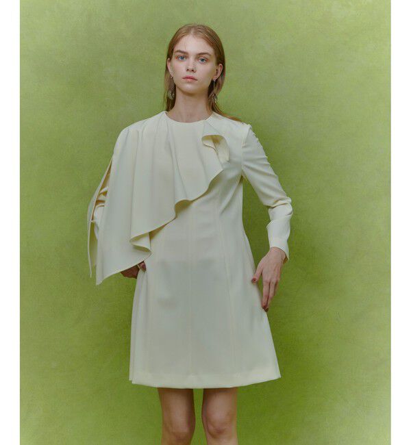 LOULOU WILLOUGHBY「【LOULOU WILLOUGHBY】2WAYケープワンピース」|ワンピース|