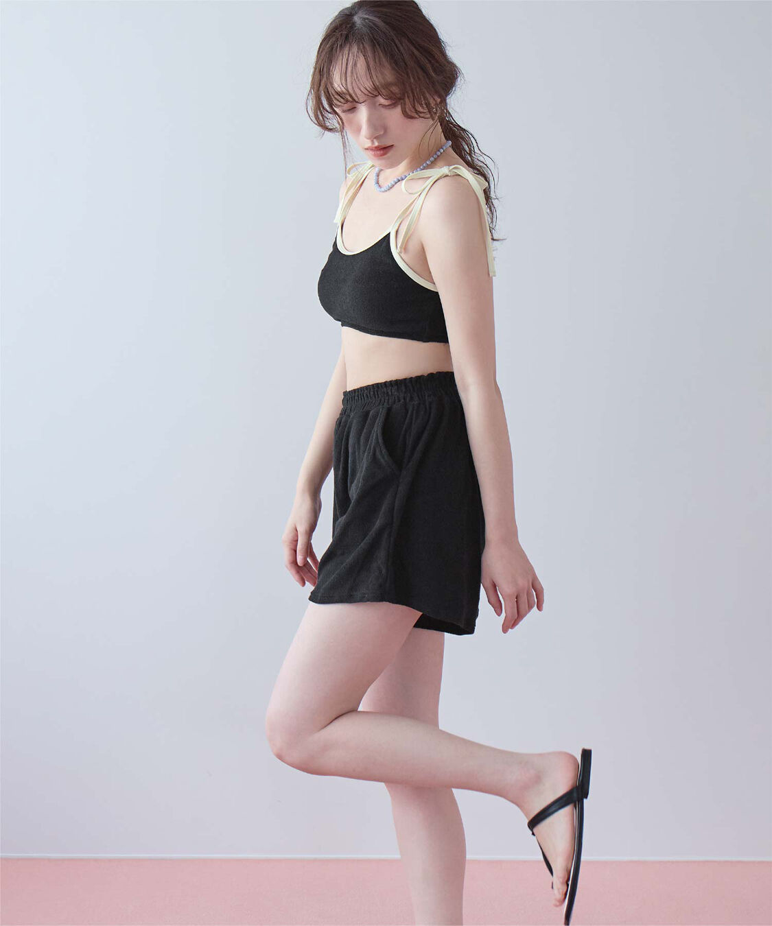 SEA DRESS「パイル素材ショートパンツ」|ショーツ|