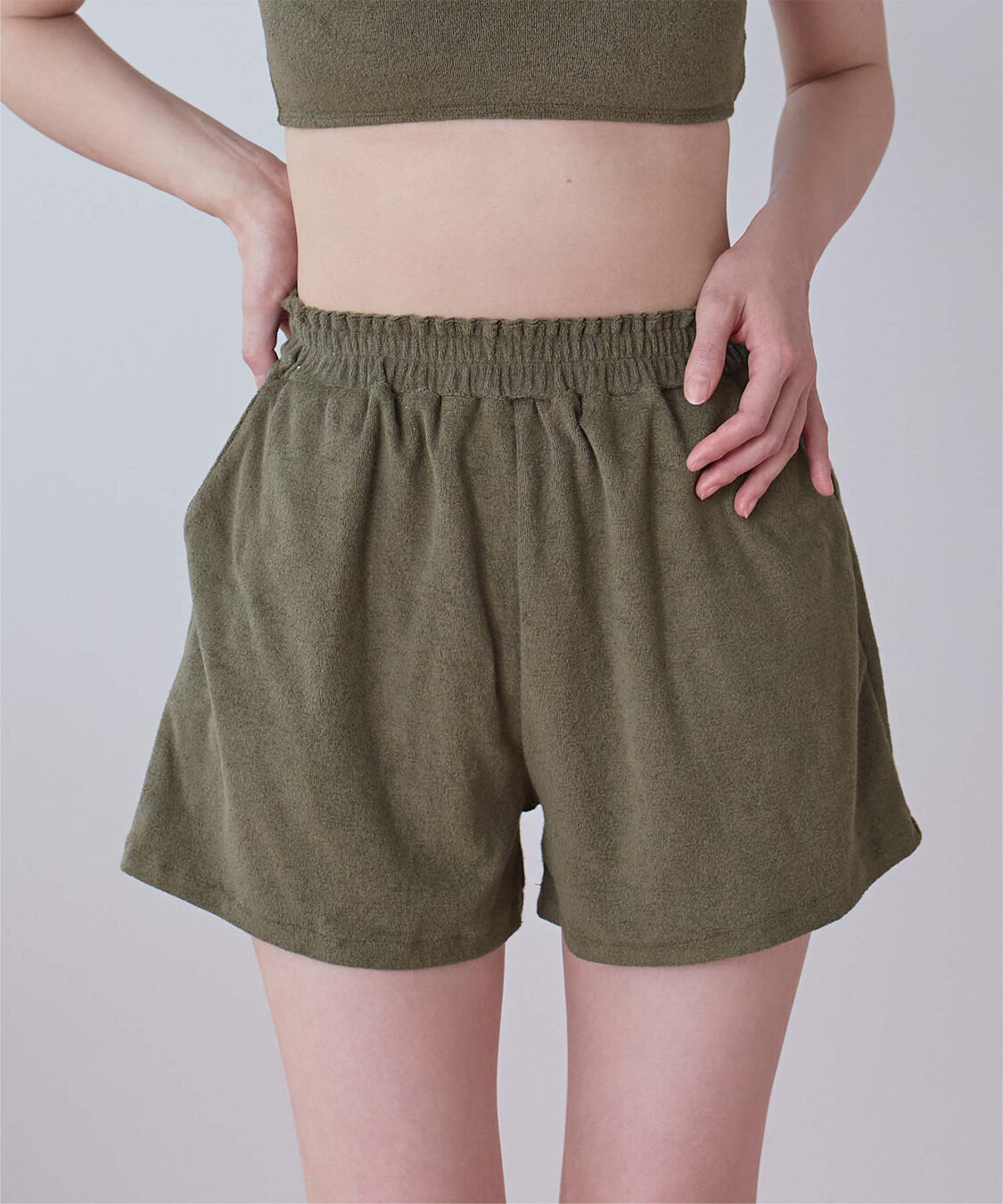 SEA DRESS「パイル素材ショートパンツ」|ショーツ|