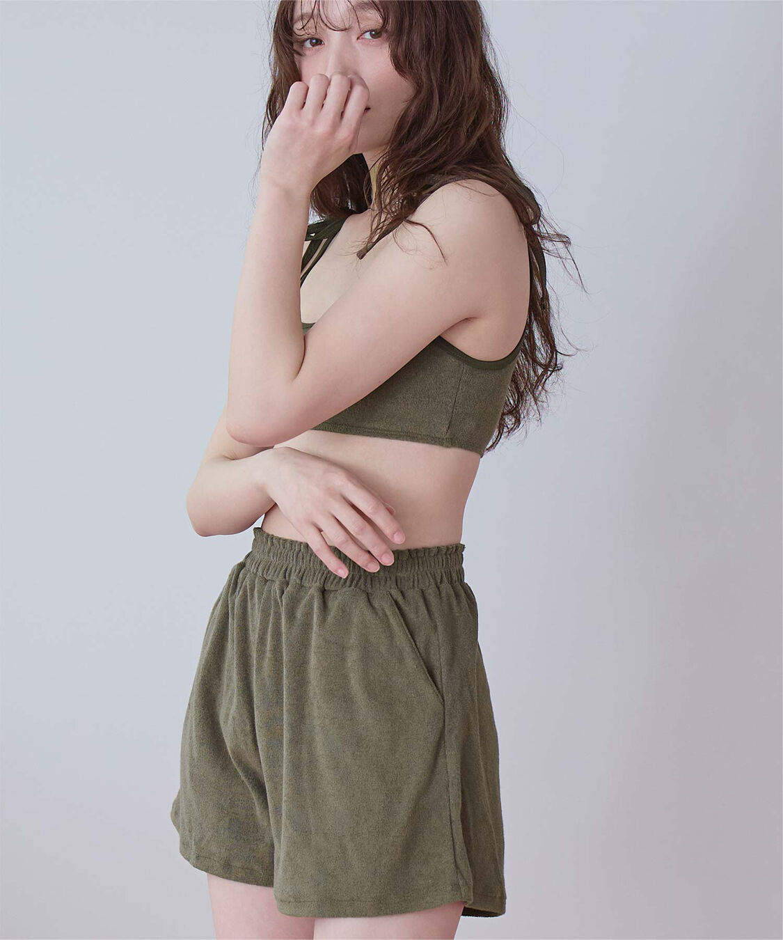 SEA DRESS「パイル素材ショートパンツ」|ショーツ|