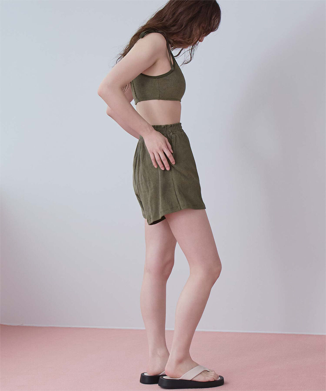 SEA DRESS「パイル素材ショートパンツ」|ショーツ|