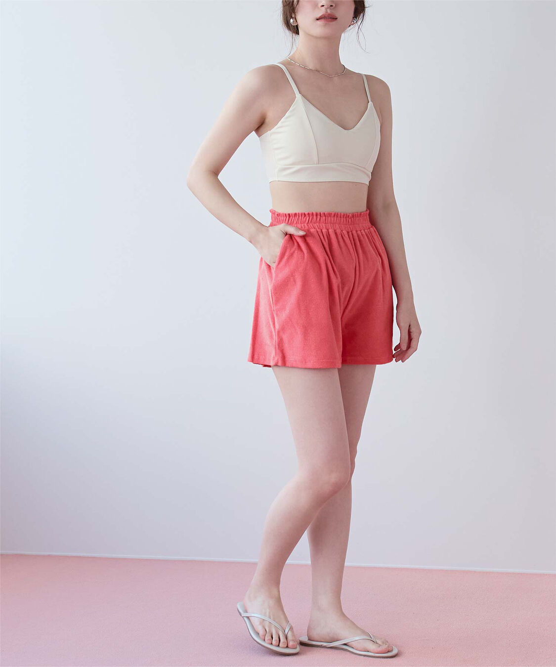 SEA DRESS「パイル素材ショートパンツ」|ショーツ|