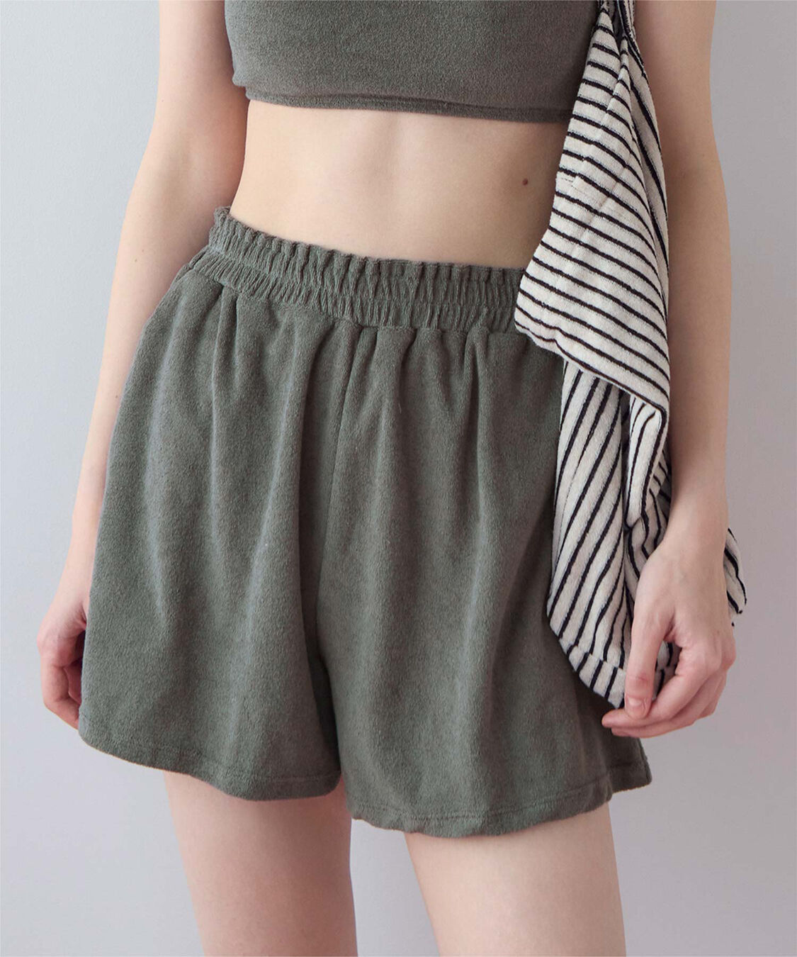 SEA DRESS「パイル素材ショートパンツ」|ショーツ|