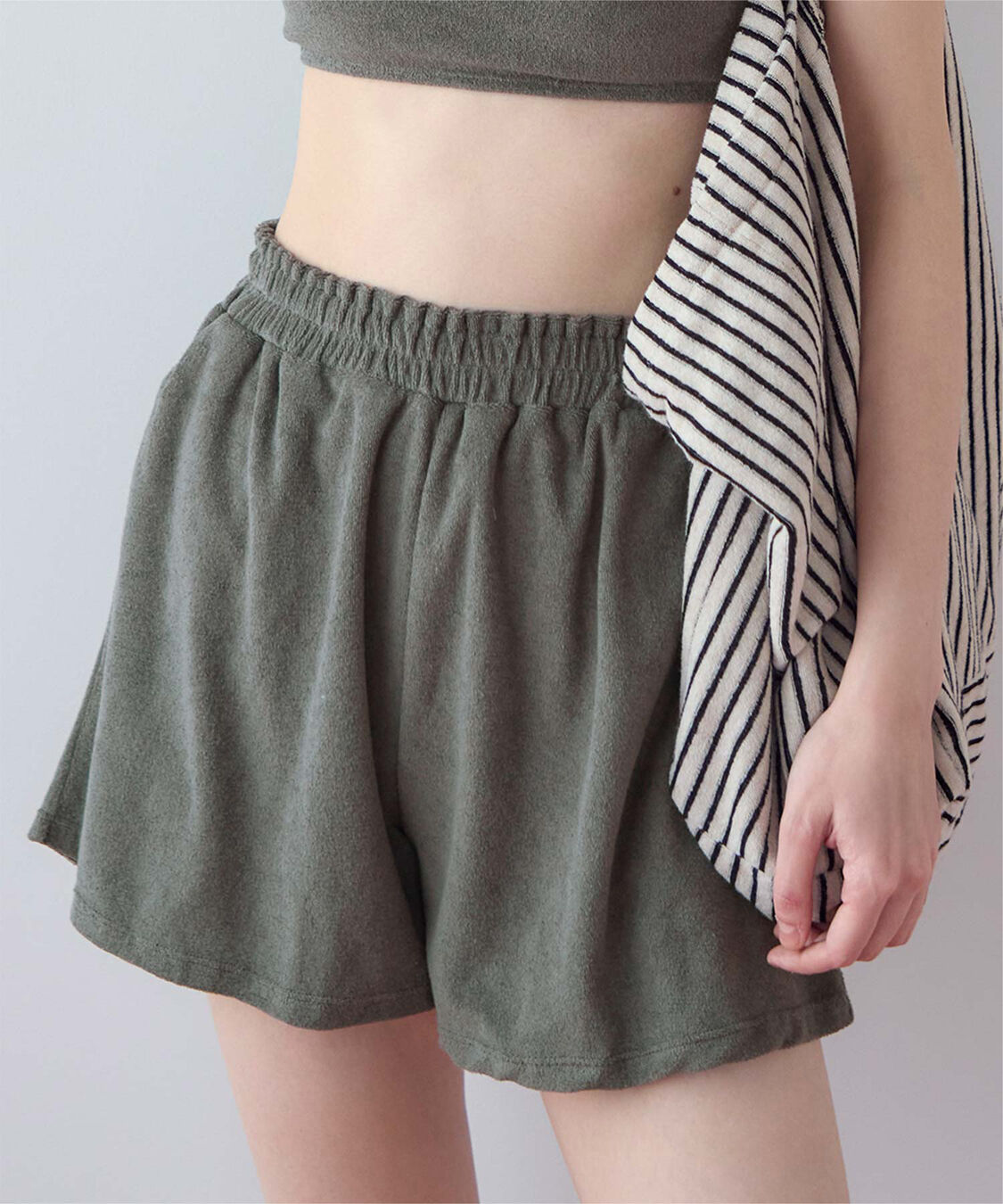 SEA DRESS「パイル素材ショートパンツ」|ショーツ|