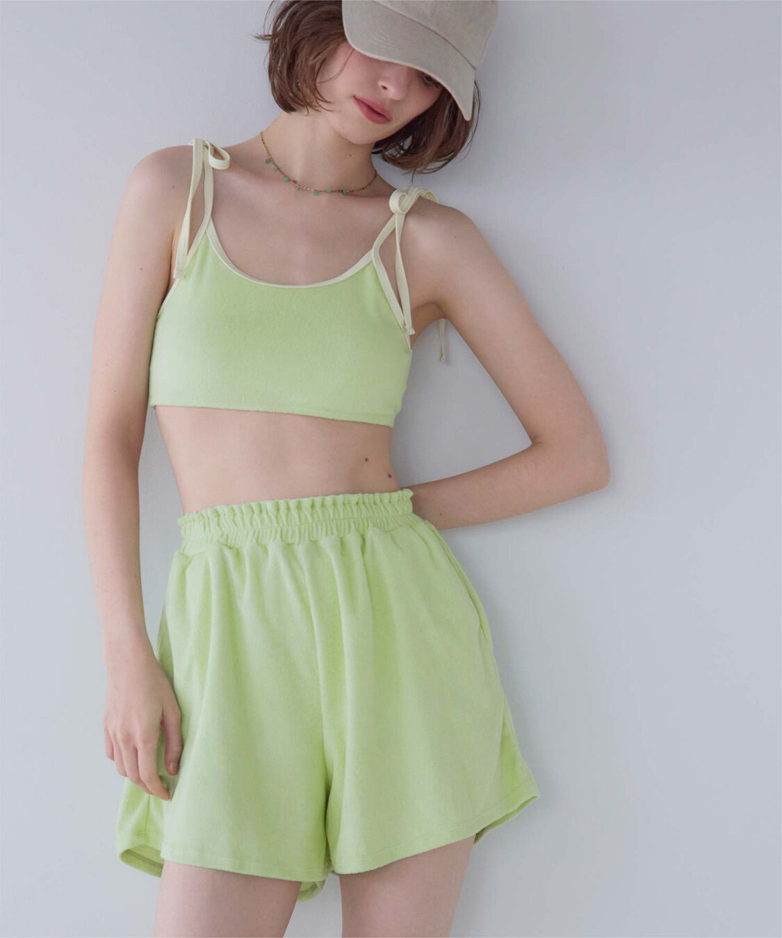 SEA DRESS「パイル素材ショートパンツ」|ショーツ|