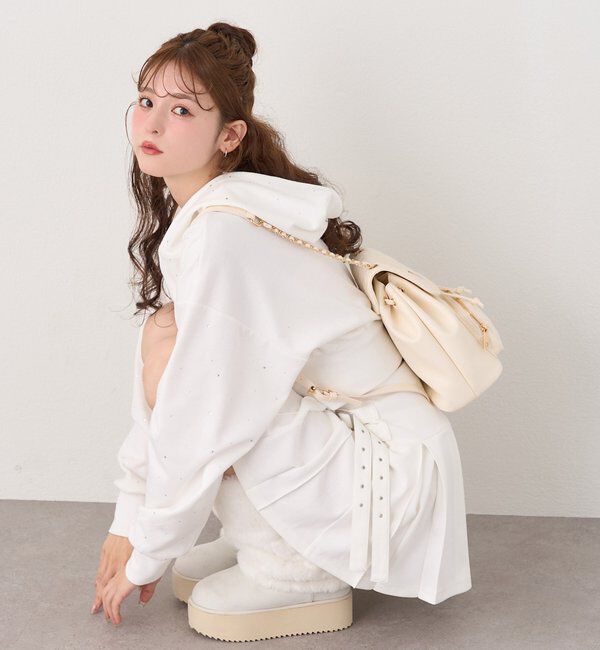  「カットミニスカート」|スカート|