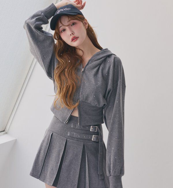  「カットミニスカート」|スカート|