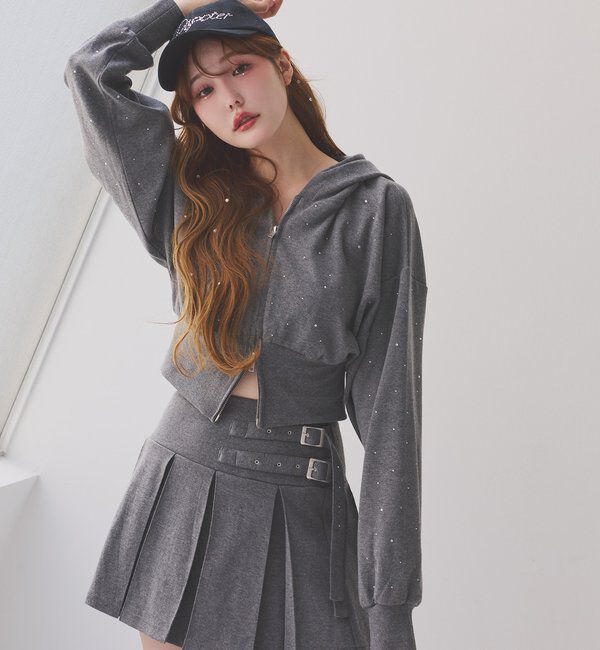  「カットミニスカート」|スカート|