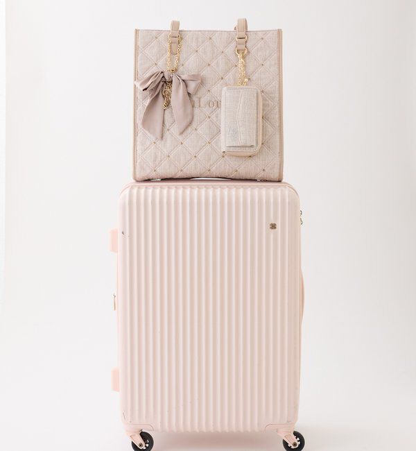  「【LouLoumei】ビジューロゴ入りツイードアクスタケース」|その他|