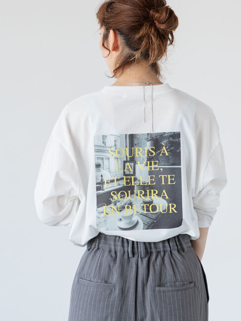 Lugnoncure「アソート柄プリントTシャツ」|Tシャツ・カットソー|イエロー