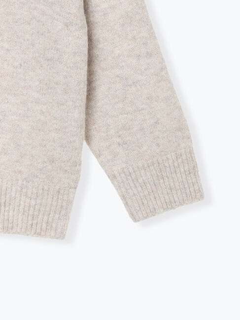 Lugnoncure「ウール混ふわふわVネックカーディガン」|カーディガン|